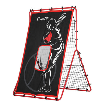 Everfit 2-in-1 Baseball Pitching Net 90x90x140cm