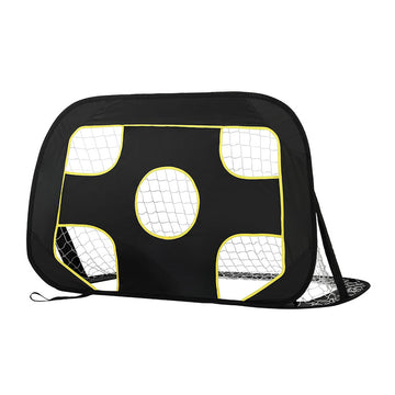Everfit Foldable Goal Net 120x80x80cm Black