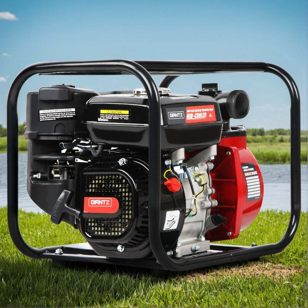 Giantz 2inch Petrol Water Pump 7HP 30000L/h Garden Farm Irrigation