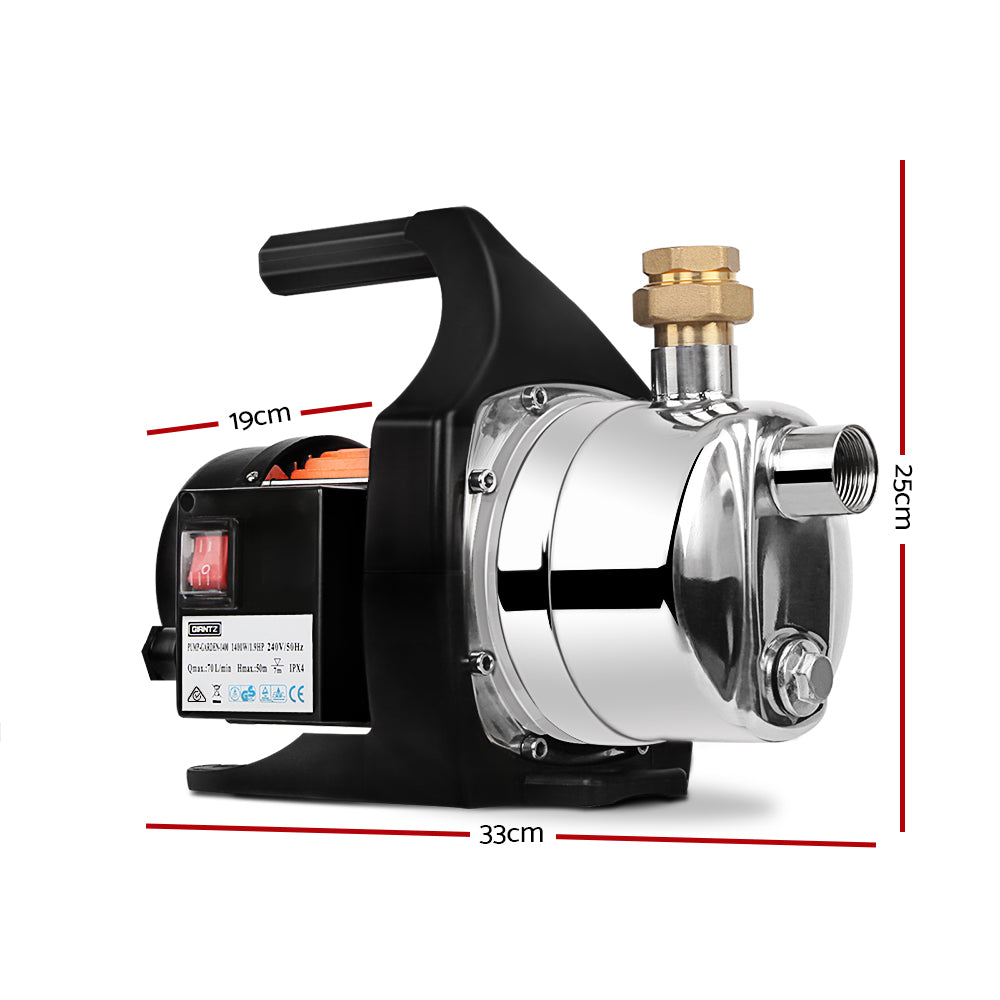 Giantz Garden Water Pump 1500W High Pressure 4320L/hr