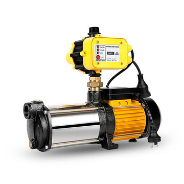 Giantz Garden Water Pump 2000W 4-Stage High Pressure 7200L/hr Yellow