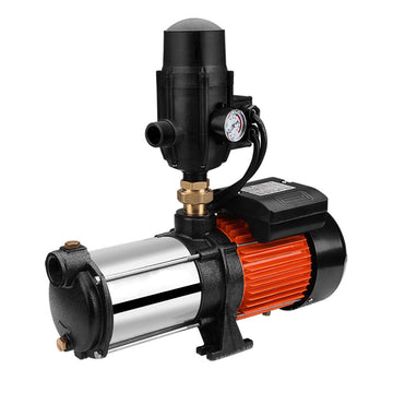 Giantz 1800W 5-Stage Garden Water Pump Irrigation Booster 12600L/H Black