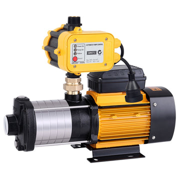 Giantz Garden Water Pump 2500W 6-Stage High Pressure 70m Head Yellow