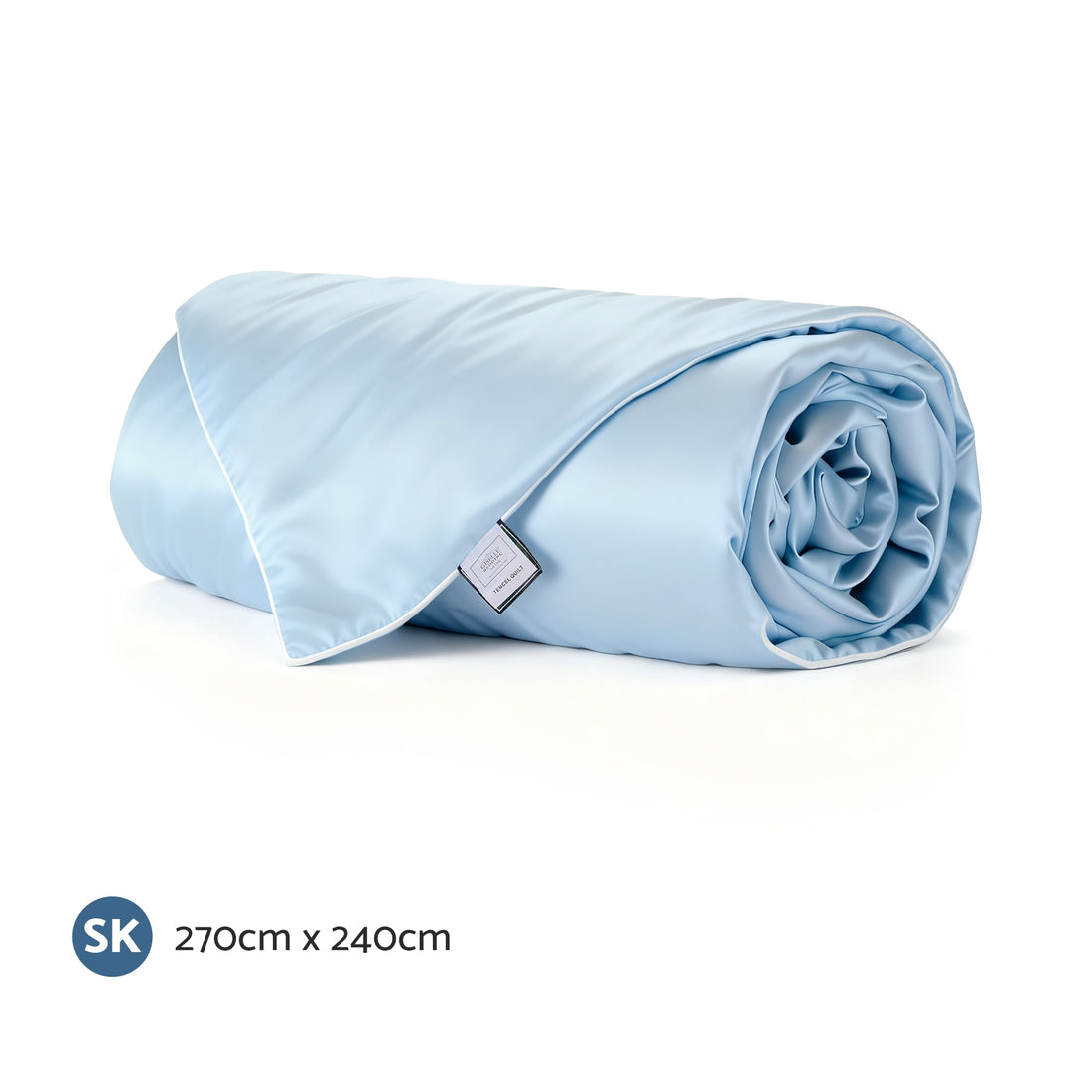 Giselle Tencel Quilt 200GSM Ultra Lightweight Summer Comforter Super King