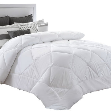 Giselle Bedding 400GSM Winter Quilt Bamboo Super King White