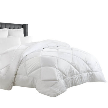 Giselle Bedding 700GSM Winter Doona Quilt Bamboo Super King White