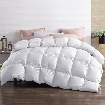 Giselle Bedding 700GSM Winter Doona Quilt Goose Down King