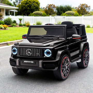Vortaz Electric Kids Ride On Car with Remote Control 12V Black