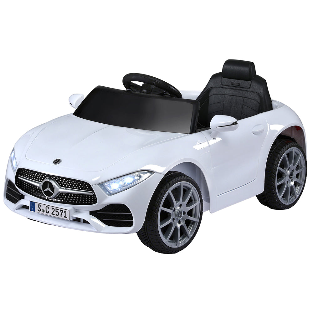 Kahuna Electric Ride On Car with Digital Dashboard Music White