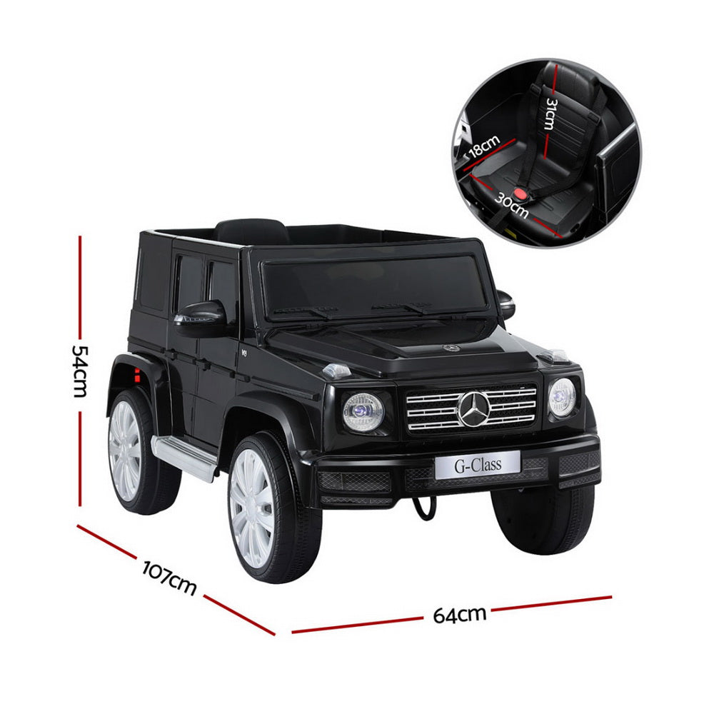 Kahuna Mercedes-Benz G500 Electric Kids Ride On Car 12V Black