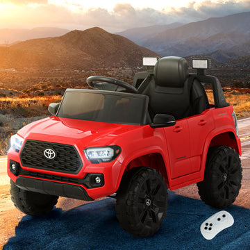 Toyota Licensed Electric Ride On Car With Remote Control 12V Red