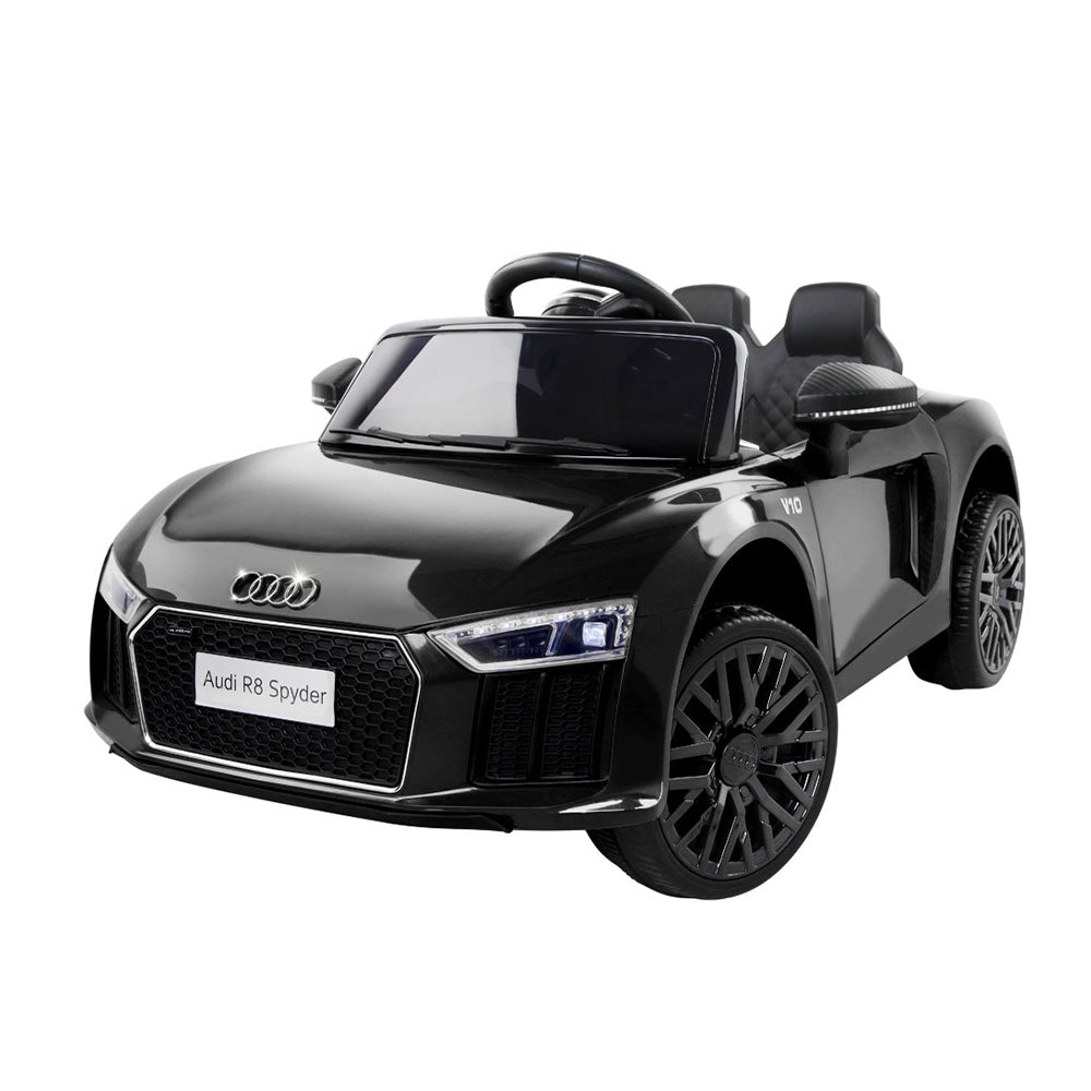 Audi Licensed Kids Electric Ride On Car R8 Spyder Black