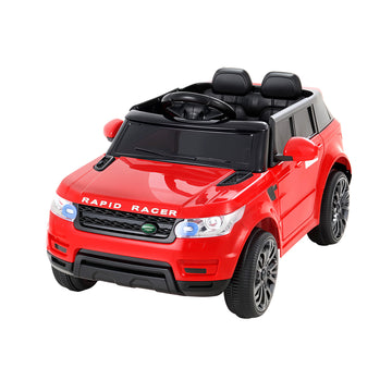Rigo Range Rover Electric Ride On Car with Flashing Lights 6V Red
