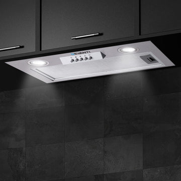 Devanti Undermount Range Hood 520mm 420m3/h Stainless Steel