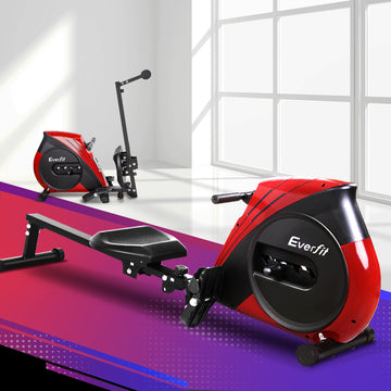 Everfit Rowing Machine Elastic Rope Resistance Home Gym Cardio