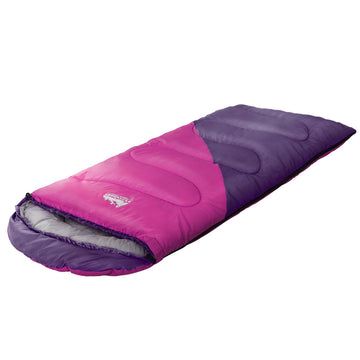 Weisshorn Kids Thermal Sleeping Bag 172cm Pink