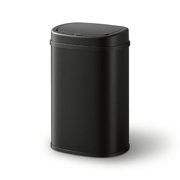 Devanti 50L Motion Sensor Bin Black Automatic