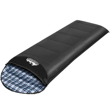 Weisshorn Compact Camping Sleeping Bag 0C to 20C Grey 0.9kg