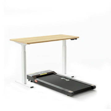 Artiss Electric Standing Desk and Treadmill Combo 140cm Oak