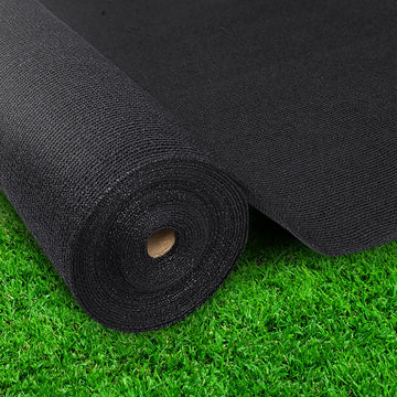 Instahut Shade Cloth Heavy Duty 90% UV Block 1.83m x 10m Black
