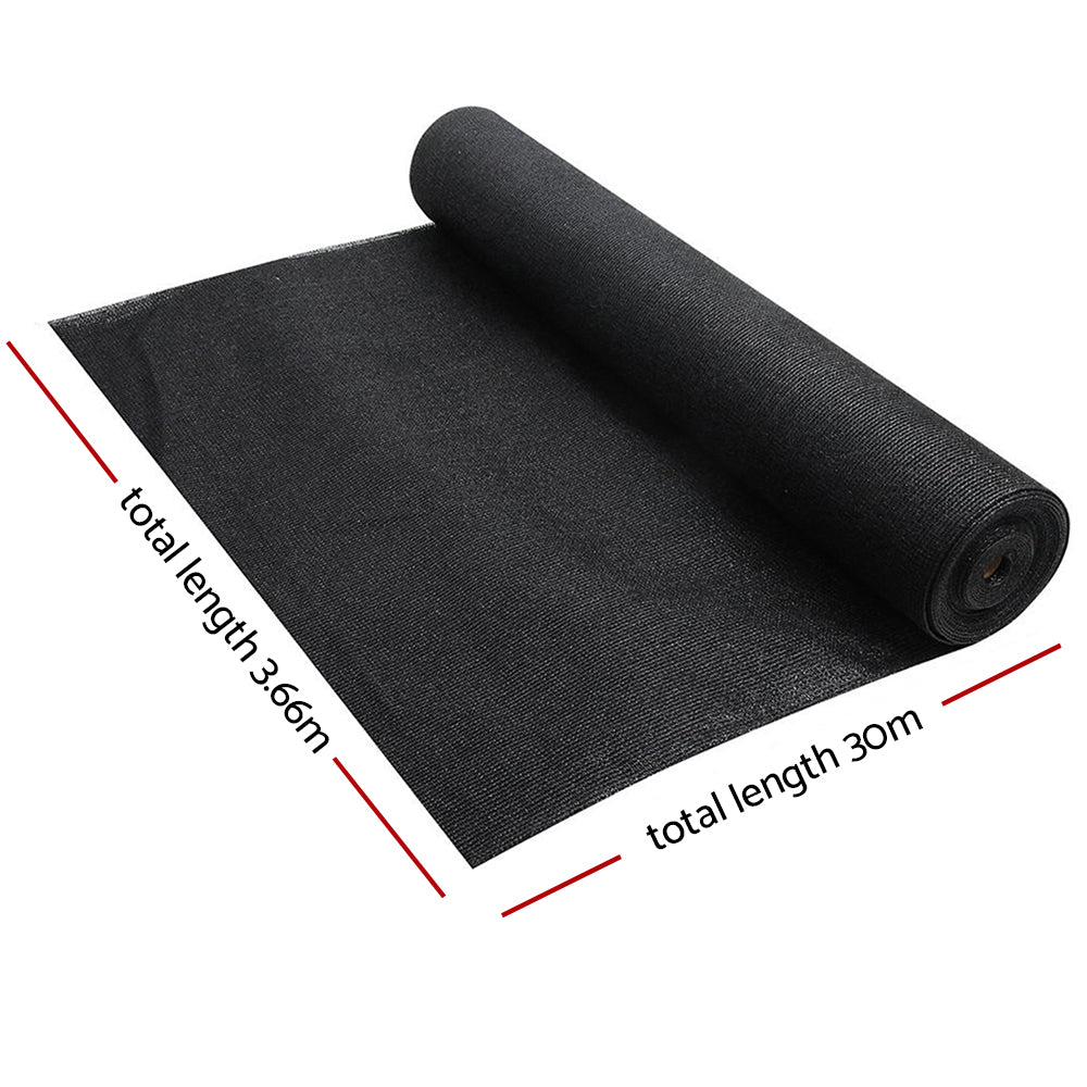 Instahut Shade Cloth 70% UV Block 3.66m x 30m Beige