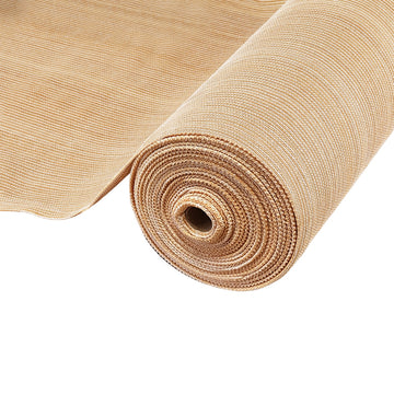 Instahut Garden Shade Cloth Roll 90% UV Block Heavy Duty 1.83x30m Beige