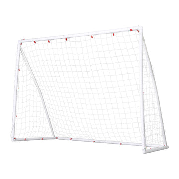 Everfit Soccer Football Goal 8FT UPVC Frame Weatherproof with PE Mesh