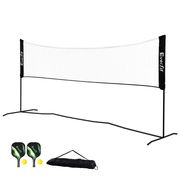 Artiss Portable Sports Net for Badminton Tennis Volleyball Pickleball Adjustable Height