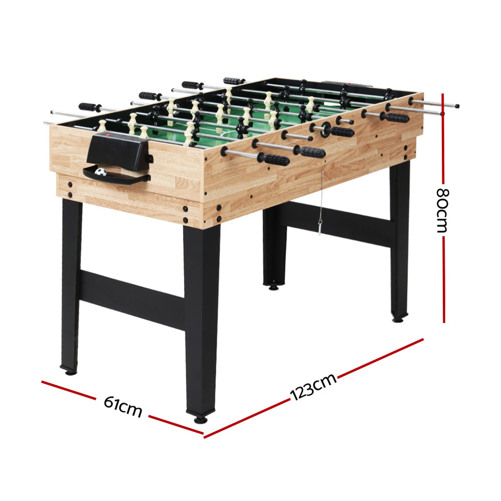 10-in-1 Multi-Game Table MDF Board Family Entertainment 123cm