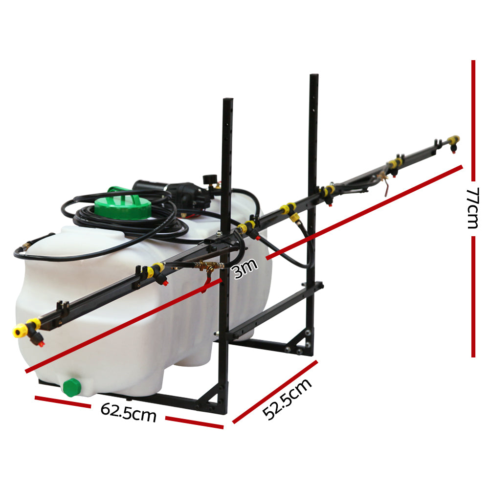 Giantz ATV Weed Sprayer 100L with 3M Boom Spray