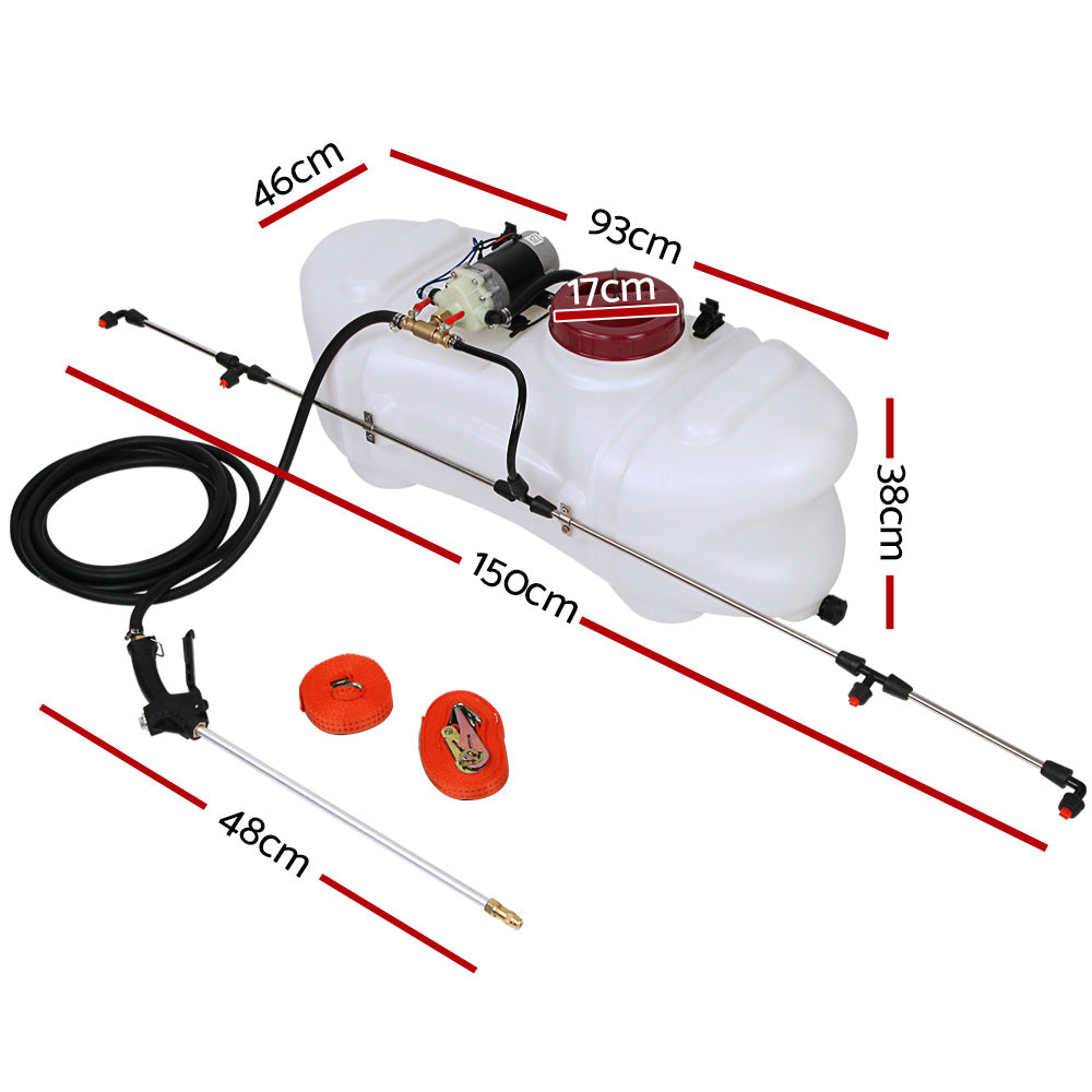 Giantz ATV Weed Sprayer 100L with 1.5M Fixed Boom