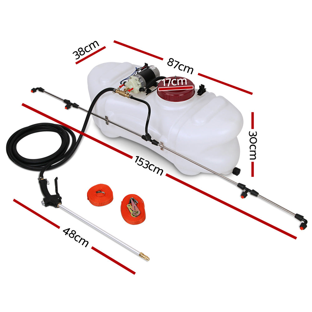 Giantz Weed Sprayer 60L with Fixed Boom Spray 1.5m