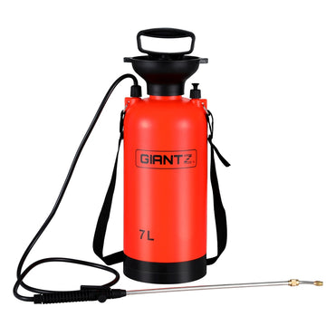 Giantz Shoulder Pressure Weed Sprayer 7L Garden Farm Spray
