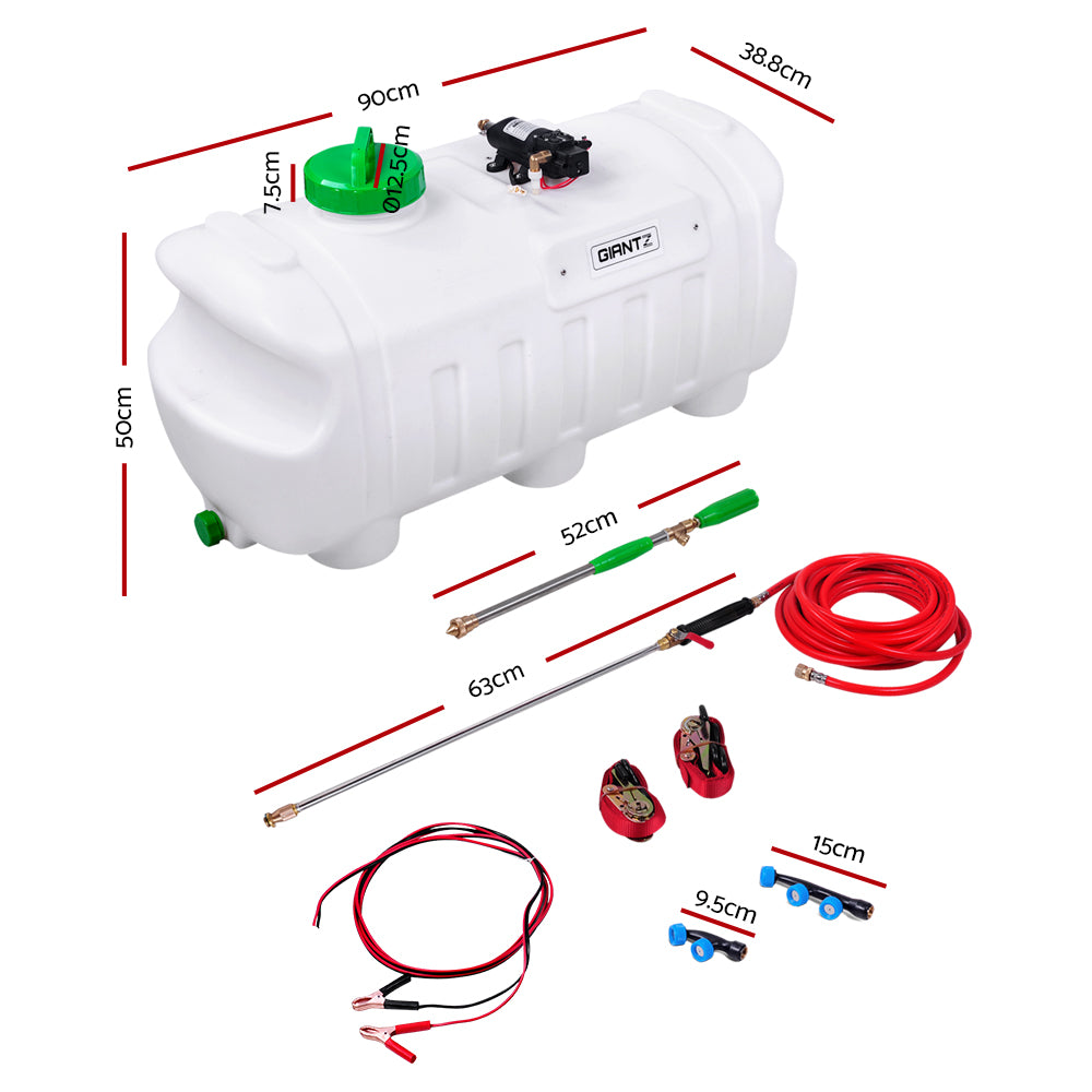 Giantz Weed Sprayer 100L ATV Mounted 12V