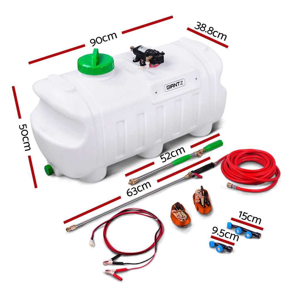Giantz Weed Sprayer 80 PSI Self-Priming Pump 100L