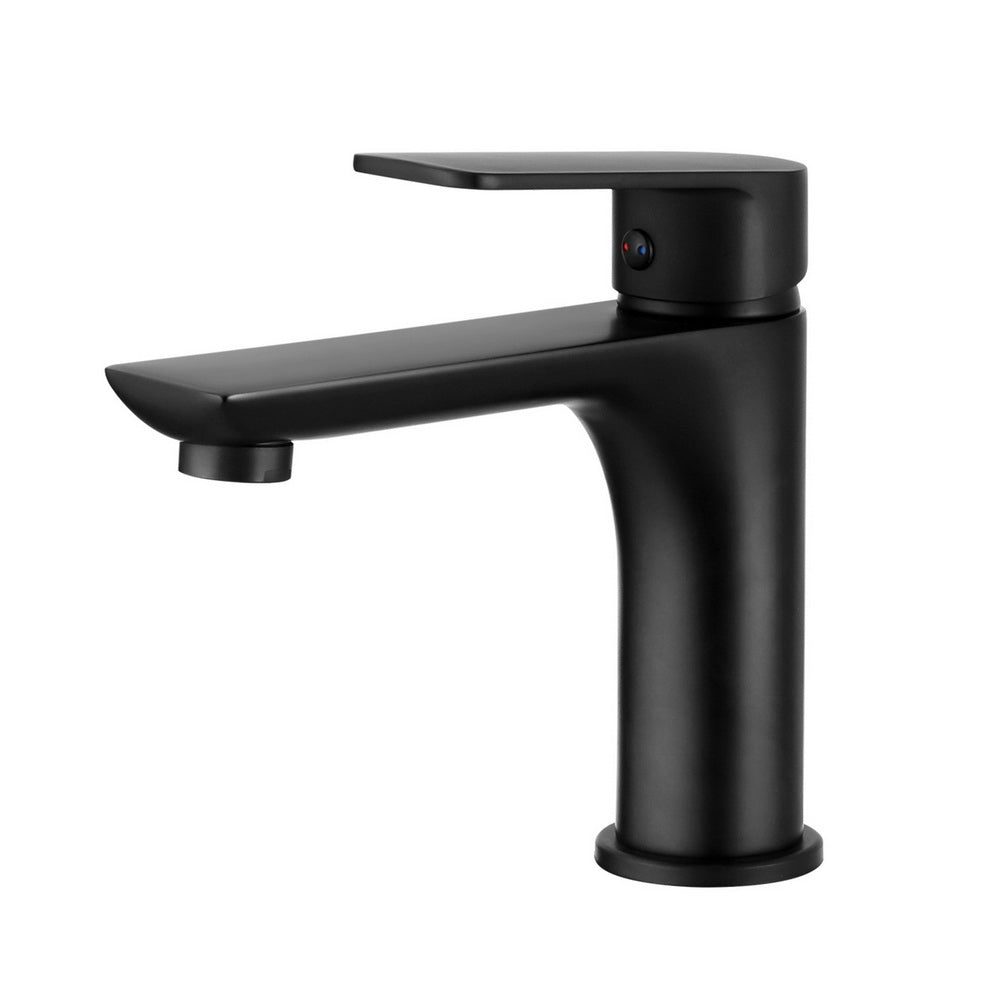Cefito Bathroom Basin Mixer Tap Deck Mount Solid Brass Matte Black