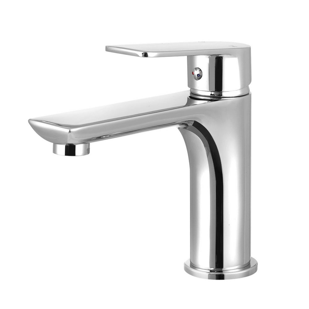 Cefito Bathroom Basin Mixer Tap Deck Mount Solid Brass Chrome