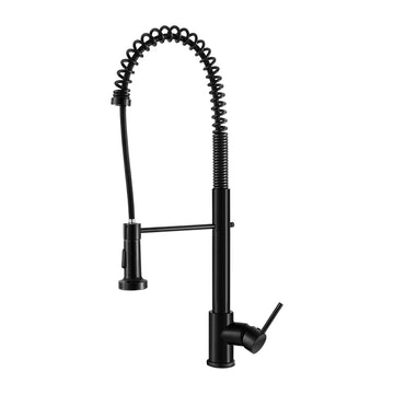 Cefito Pull-Out Kitchen Mixer Tap WELS 5 Star Black
