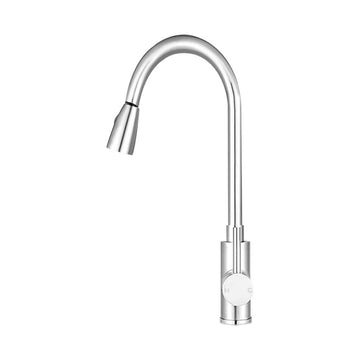 Cefito Chrome Pull-out 2 Mode Kitchen Mixer Tap