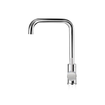 Cefito Rectangle Gooseneck Kitchen Mixer Tap Chrome