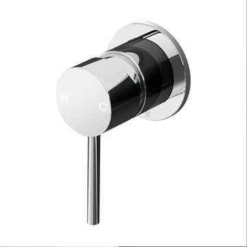 Cefito Bathroom Basin Mixer Tap Wall Mounted Solid Brass Chrome
