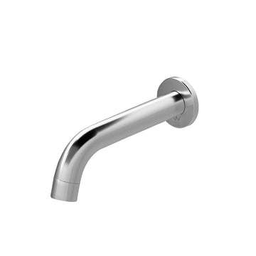 Cefito Wall Bath Spout with Anti-Splash Aerator Brass Chrome