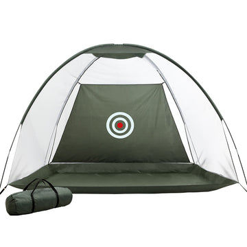 Everfit Portable Golf Practice Net Driving Range Target 3m Dark Green