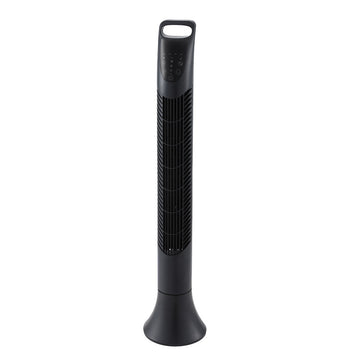 Devanti Tower Fan with Remote 91cm Lightweight Black