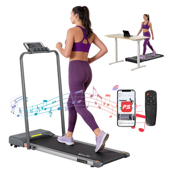 Everfit Walking Pad Under Desk Home Cardio Workout Machine 380mm Grey
