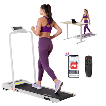 Everfit Walking Pad Under Desk Treadmill 380mm White