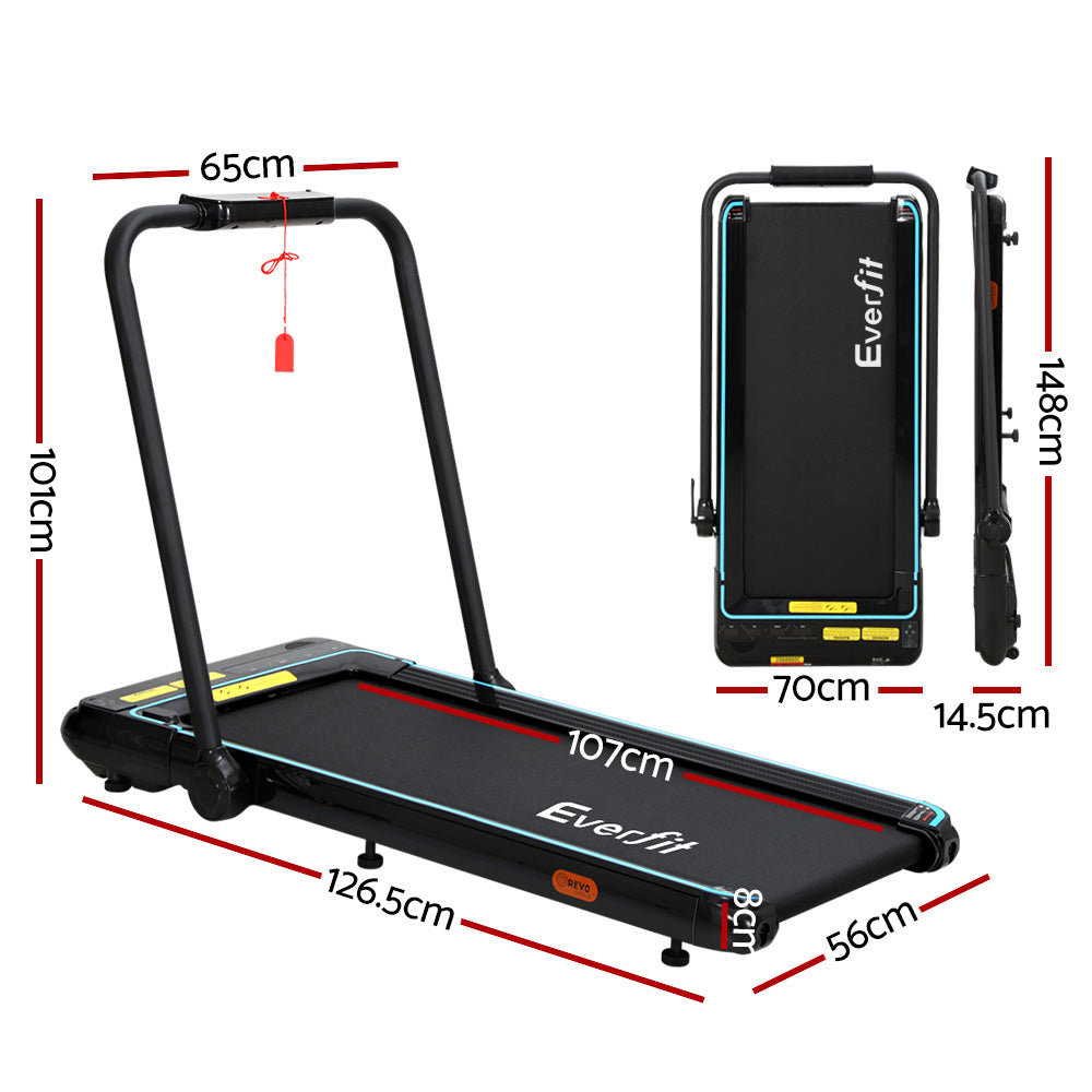 Everfit 2-in-1 Walking Treadmill Under Desk Exercise Machine 420mm