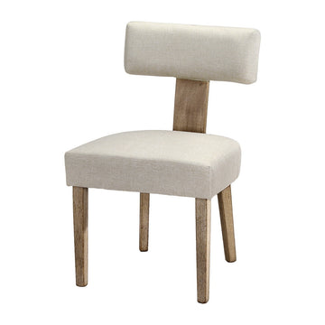 Artiss Dining Chairs Set of 4 Linen Fabric Beige