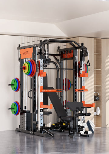 SmartFit M1 Ultra Smith Machine Home Gym Leg Press Chest Fly 130kg