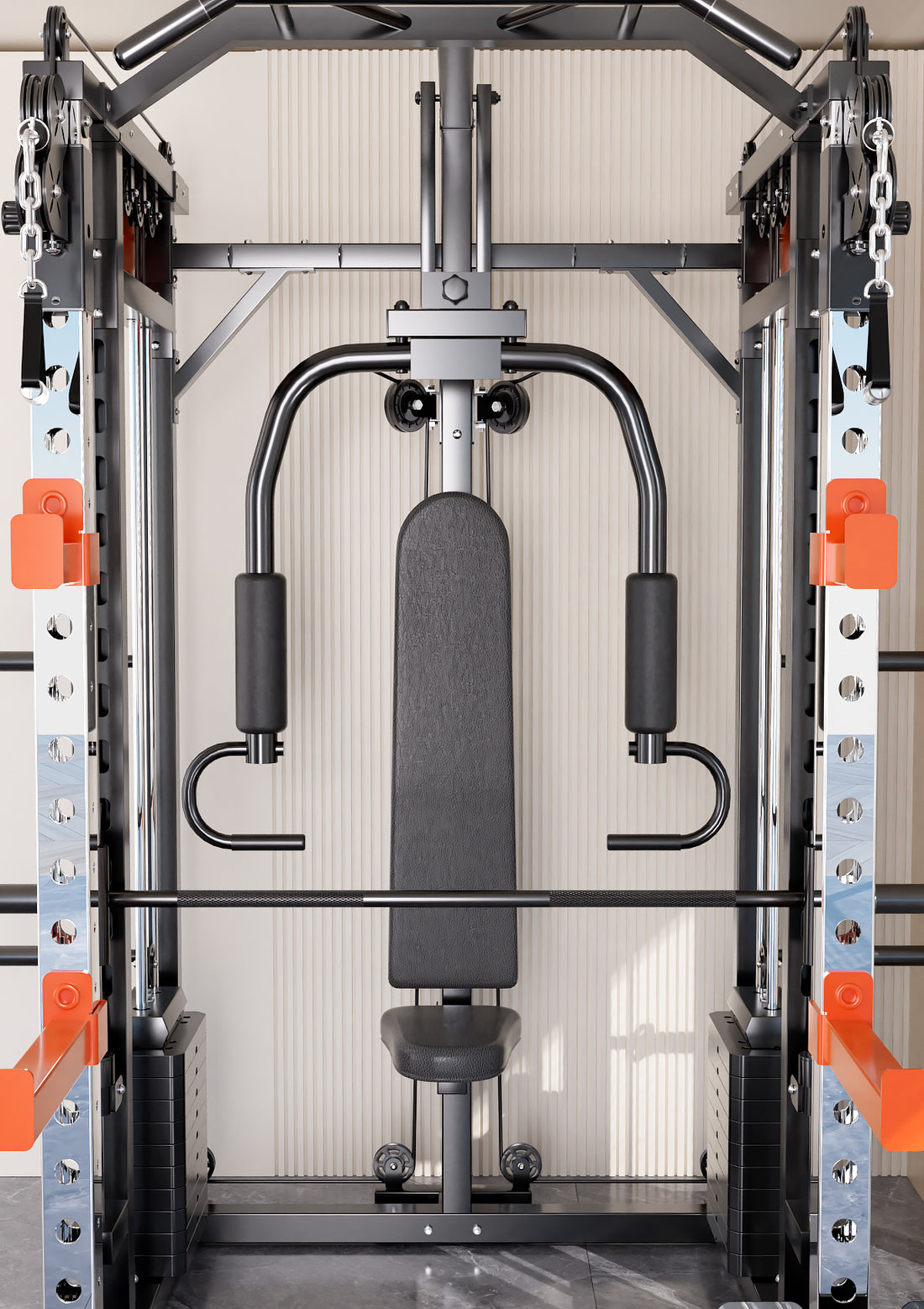 SmartFit M1 Ultra Smith Machine Home Gym Leg Press Chest Fly 130kg